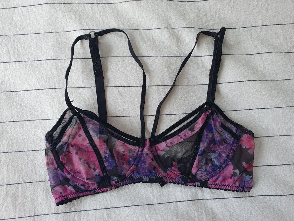 Floral Soft Cup with Underwire Bra