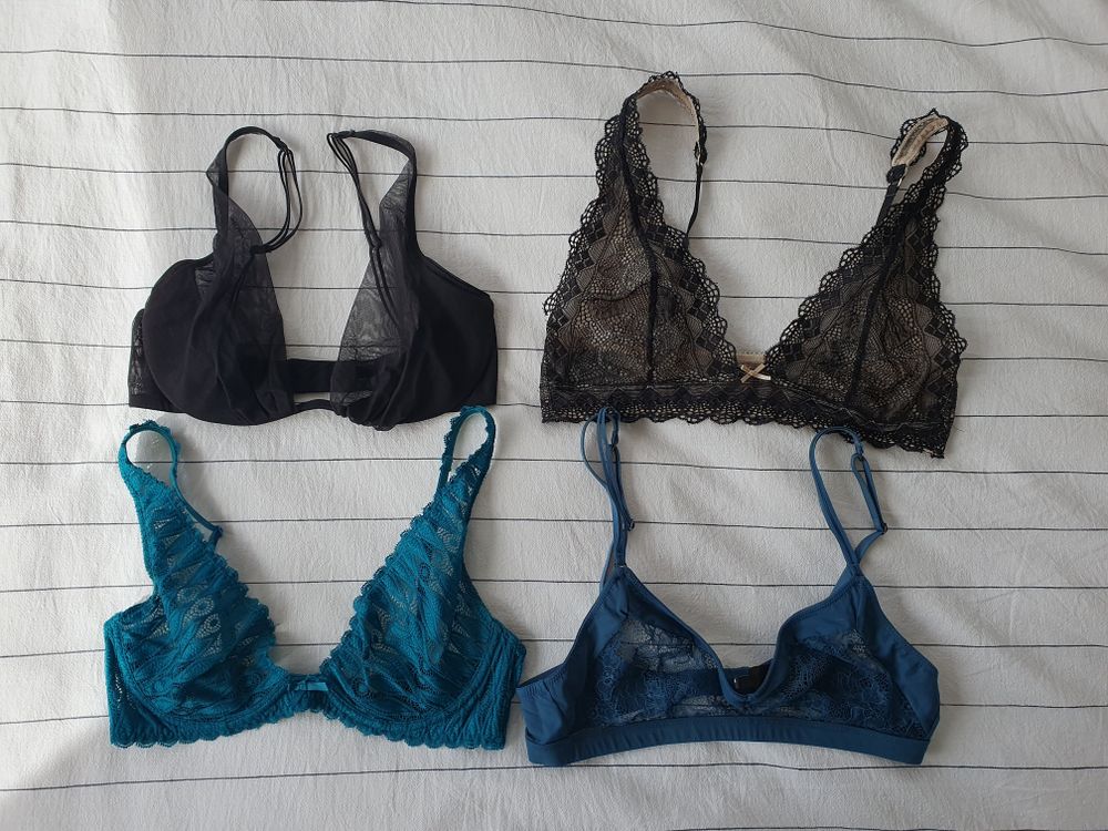 Four Soft Cup Bras