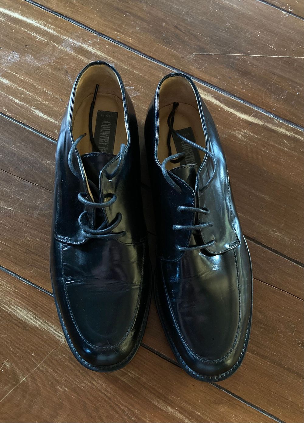 Country Road - Vintage Country Road Black Leather Shoes 38.5 on Designer  Wardrobe