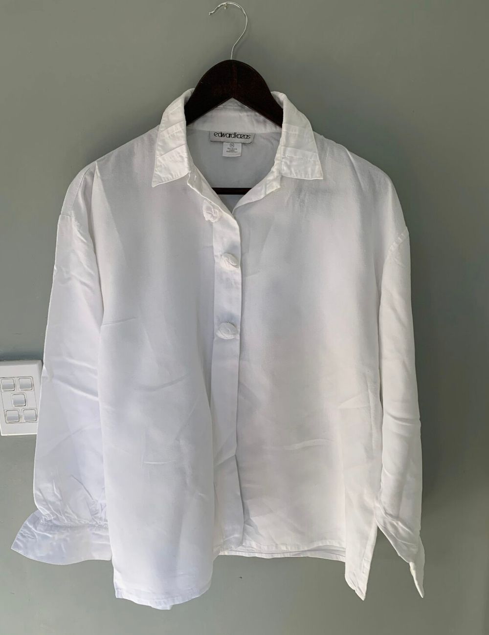 Edward Kazas White Shirt - Made in Italy