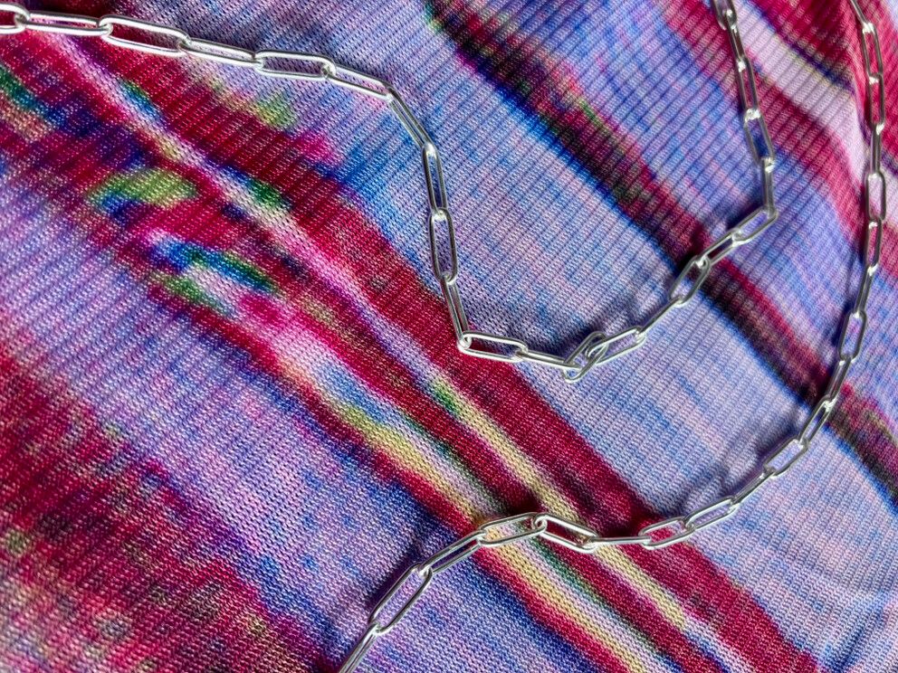 Silver Paperclip Chain ⛓️‍💥