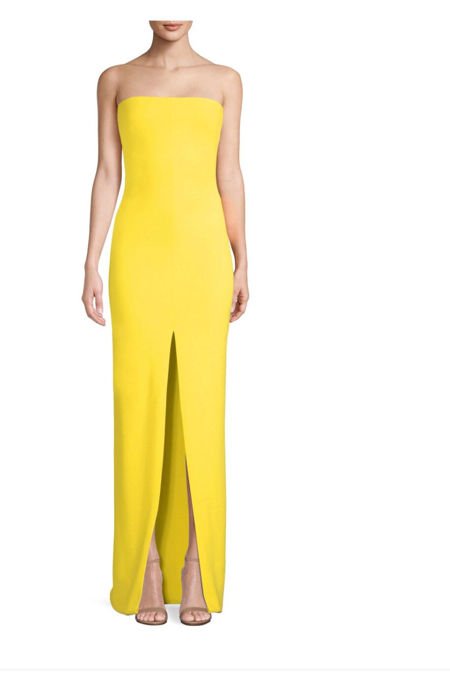 Solace London Pre Fall 18 Yellow Maxi