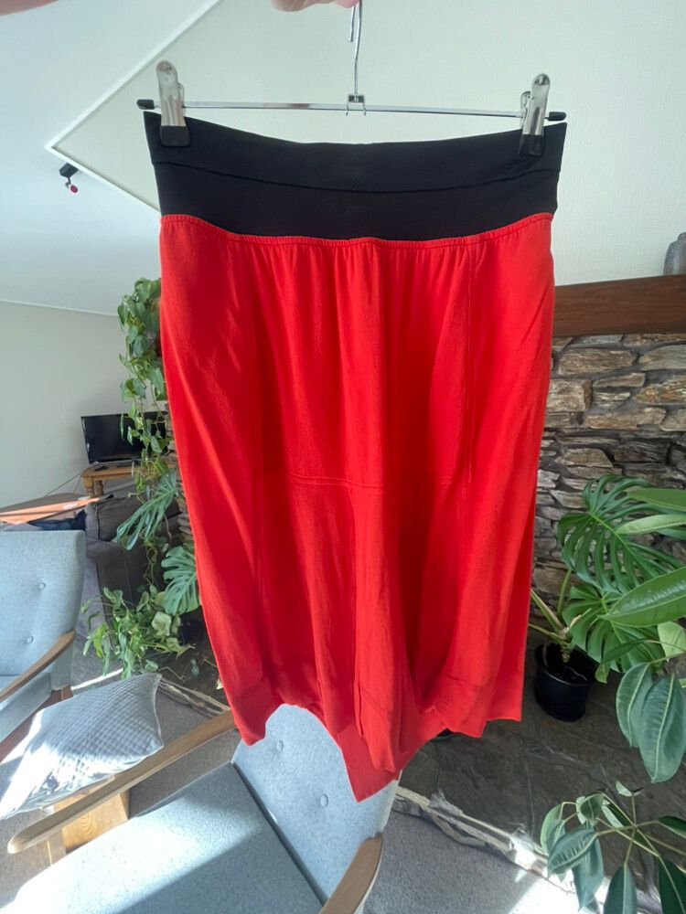 Bright Orange Skirt