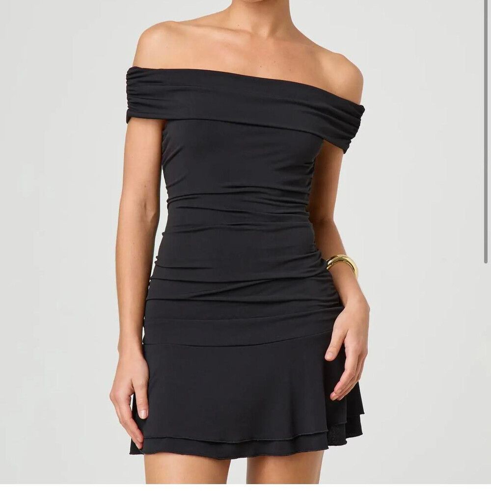 Glassons Black Mini Dress