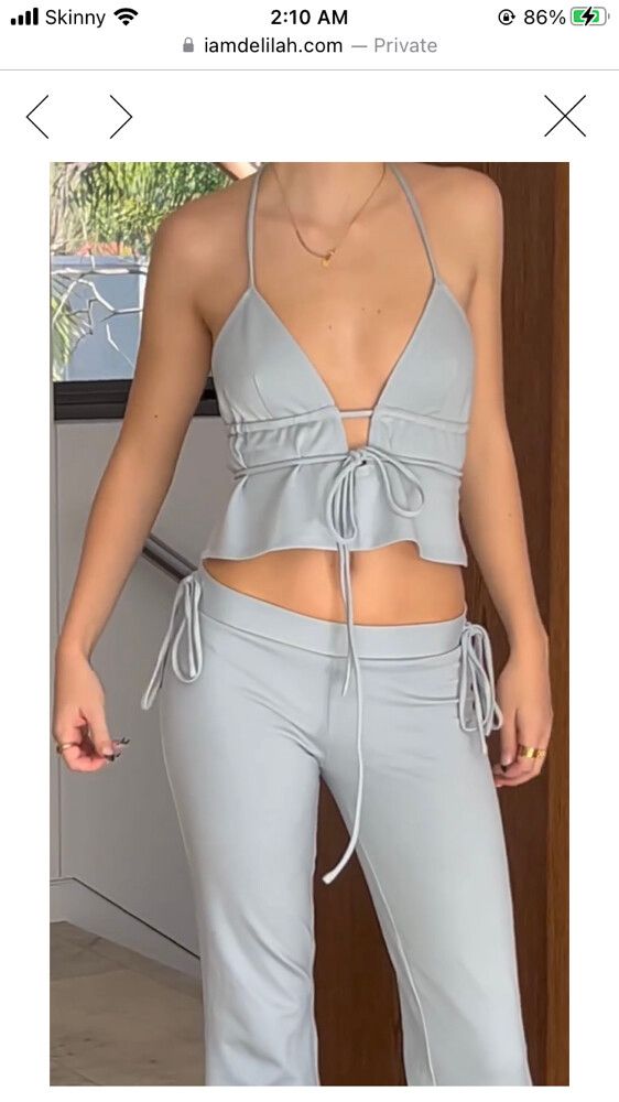 Nalani Top In Moonbeam