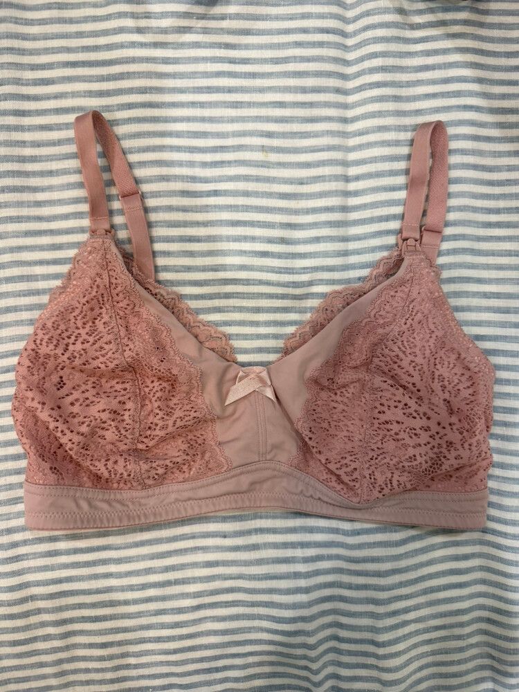 Bendon Pink Lace Maternity Bra 10F