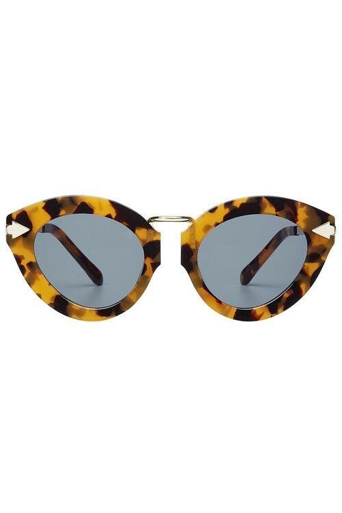 Lunar Flowerpatch sunglasses Karen Walker Lunar Flowerpatch 1601444 Rose Pink Cat Eye  main image 2
