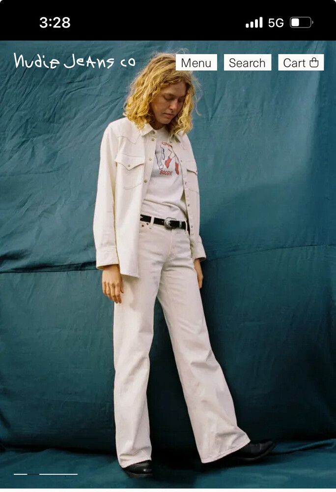 Nudie Wide Heidi Jeans
