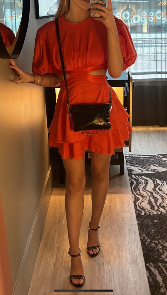 Aje - Gracious Cut Out Mini on Designer Wardrobe