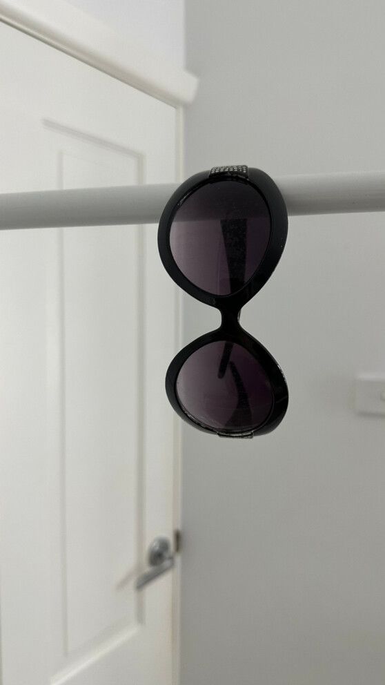 Y2K Black Round Sunglasses