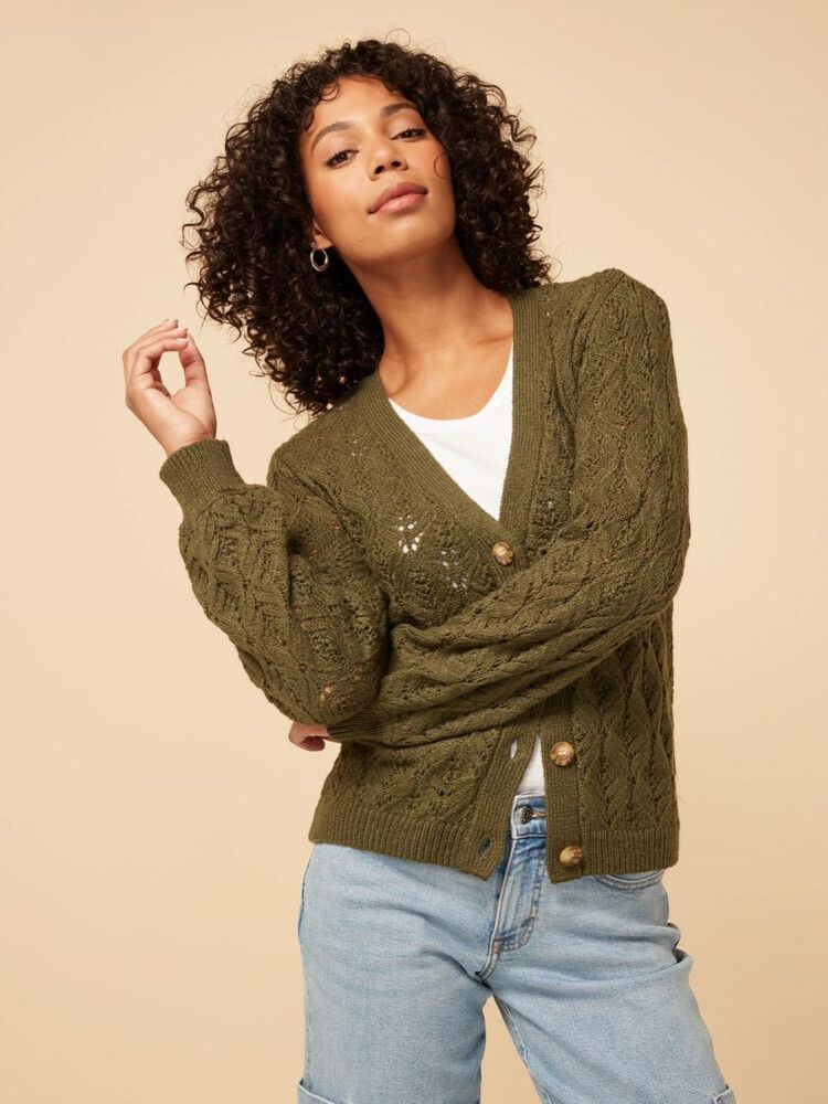 JUST JEANS: Knit Cardigan - Size: 8