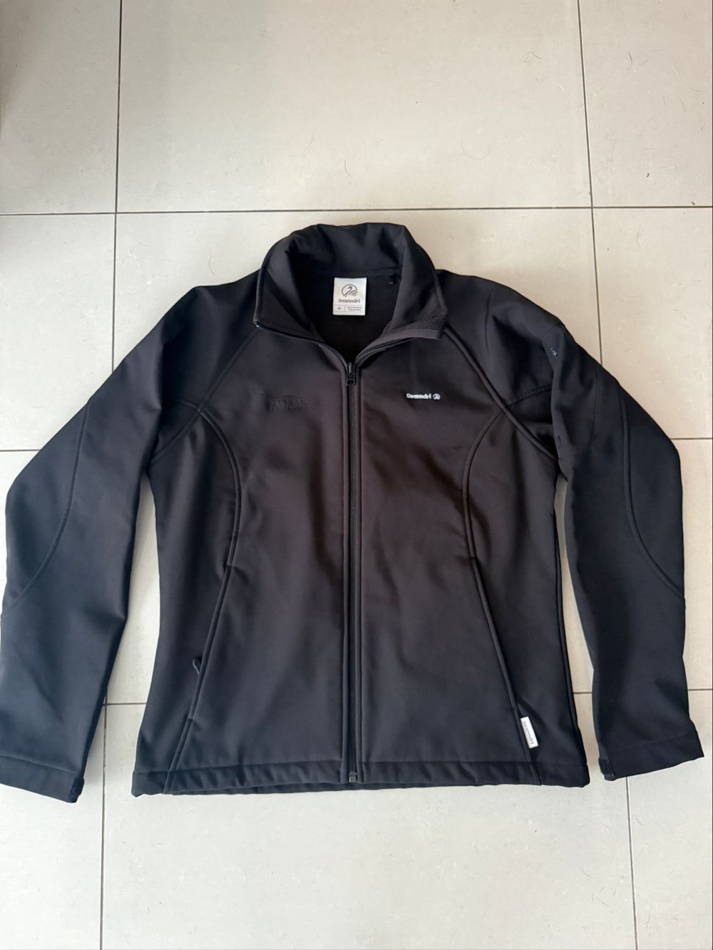 Swamndri Black Zip Jacket