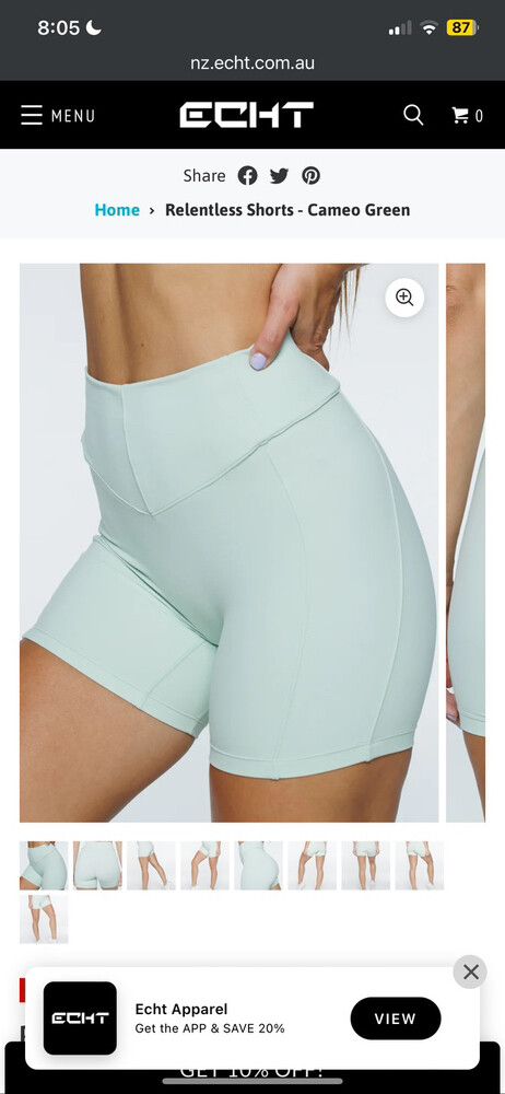 Echt Relentless Gym Shorts