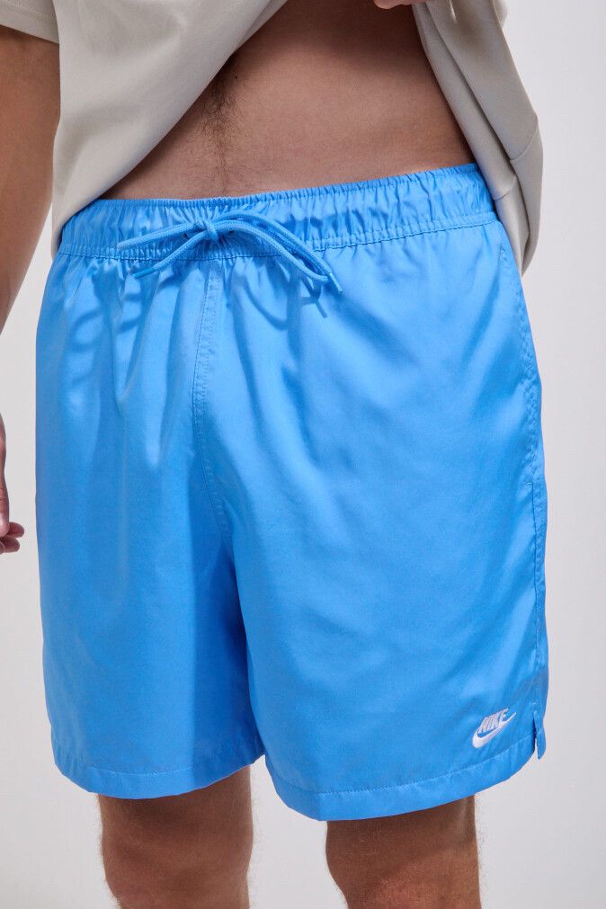 Blue Nike Club Flow Shorts