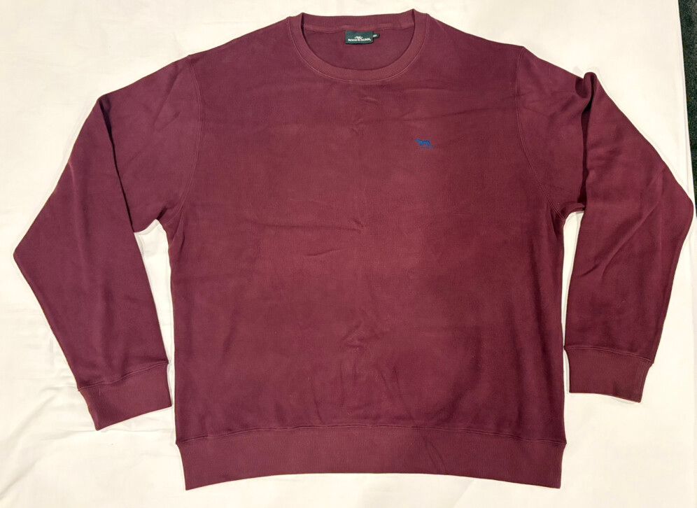 Rodd & Gunn Burgundy Cotton Sweatshirt