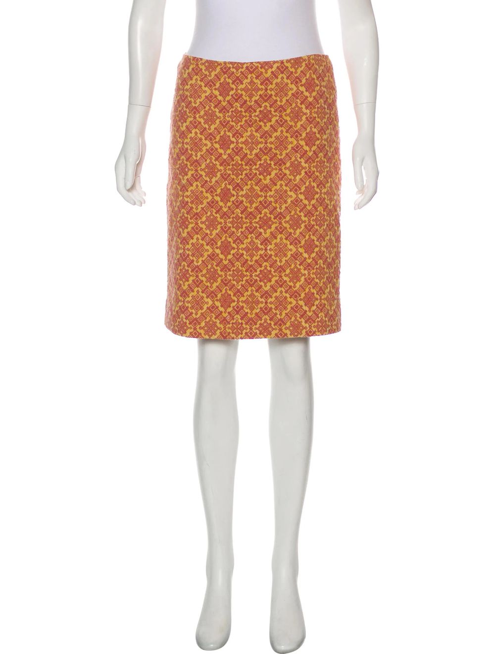 Dries Van Noten  Wool Knee-Length Skirt