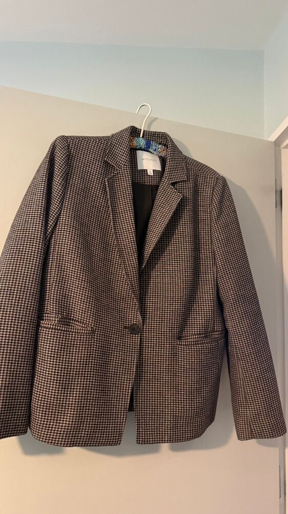Witchery Checkered Blazer