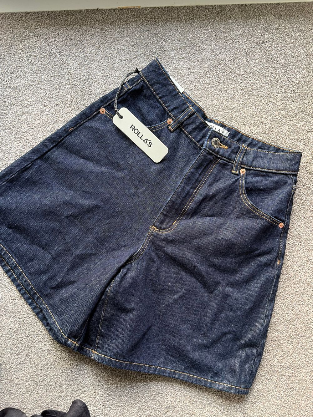 ROLLA'S Super Mirage Rinse Denim Shorts