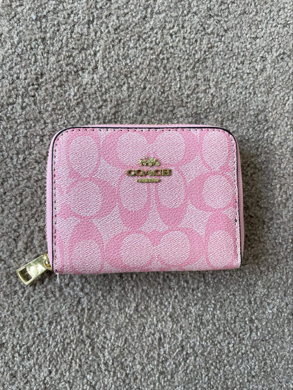 Pink wallet