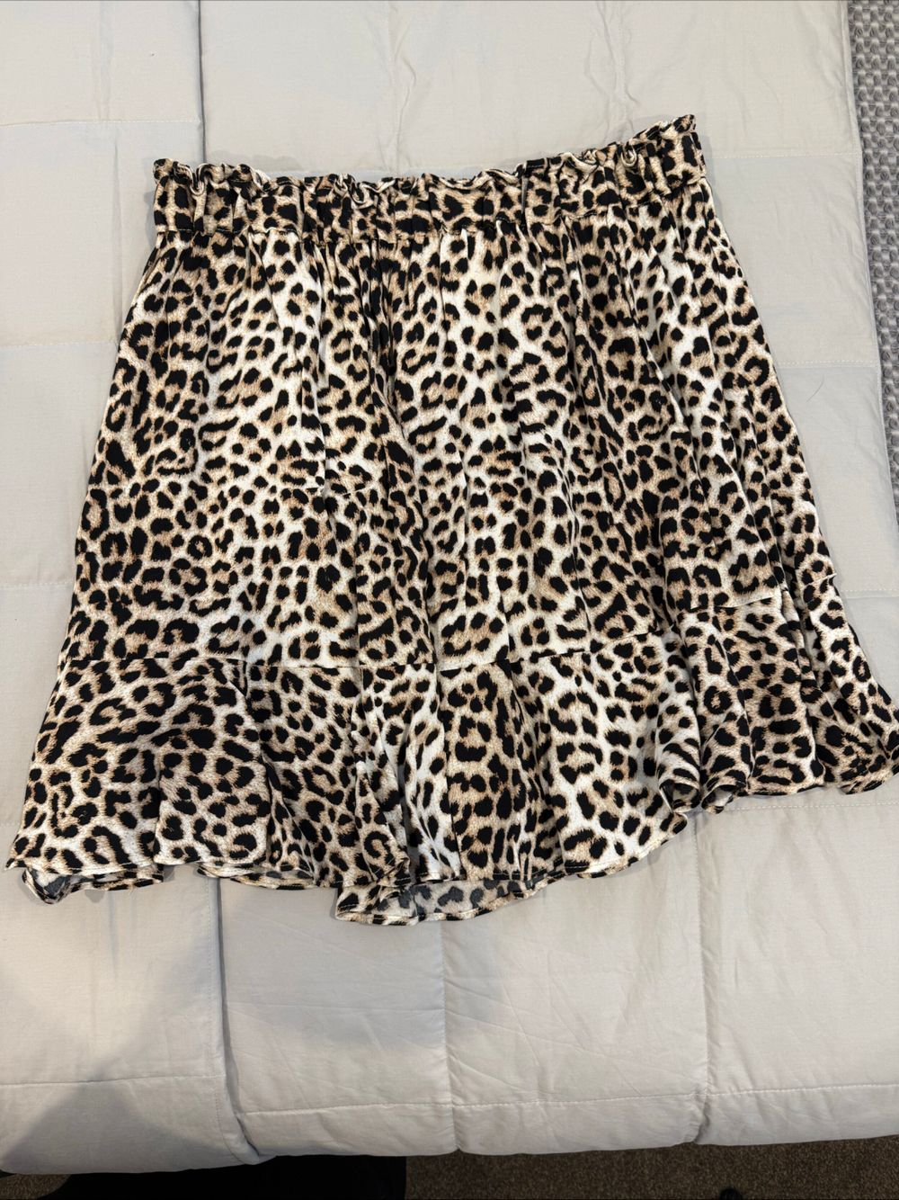 Seed Heritage Leopard Print Mini Skirt Size 10