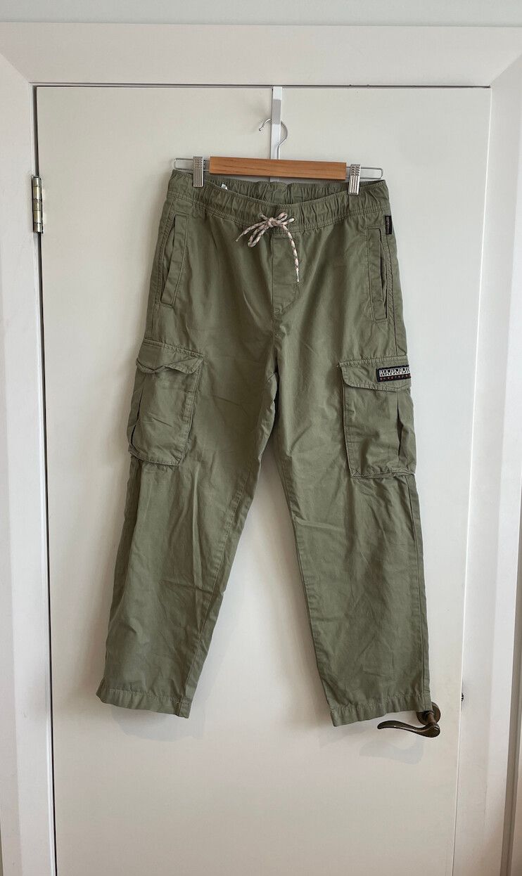 Khaki Cargo Trousers