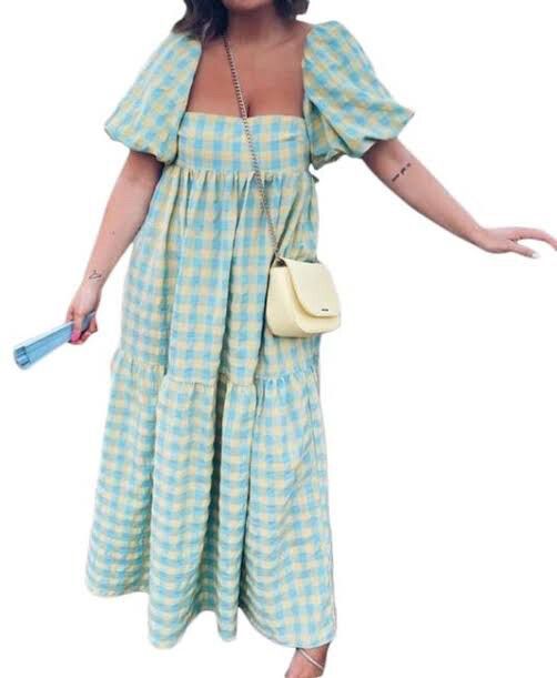 Zara - Zara Gingham Dress on Designer Wardrobe