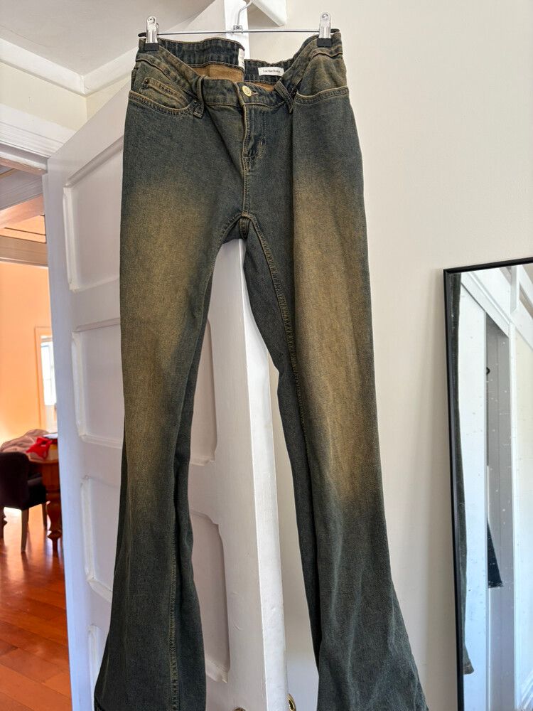 2000s style flare jeans
