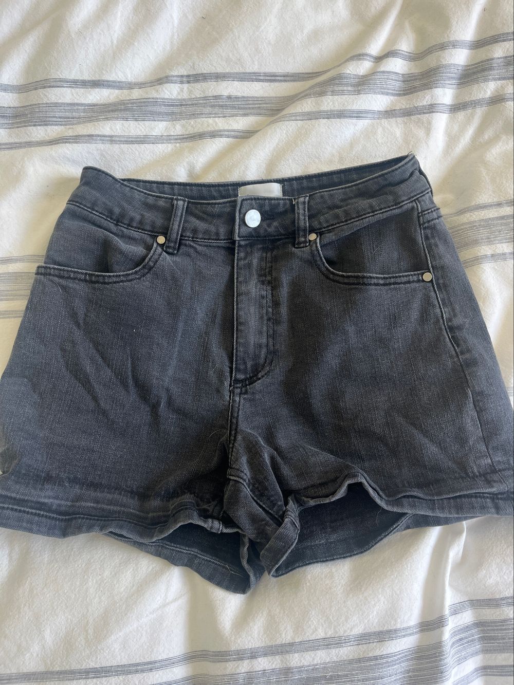 Seed Heritage Black Denim Shorts