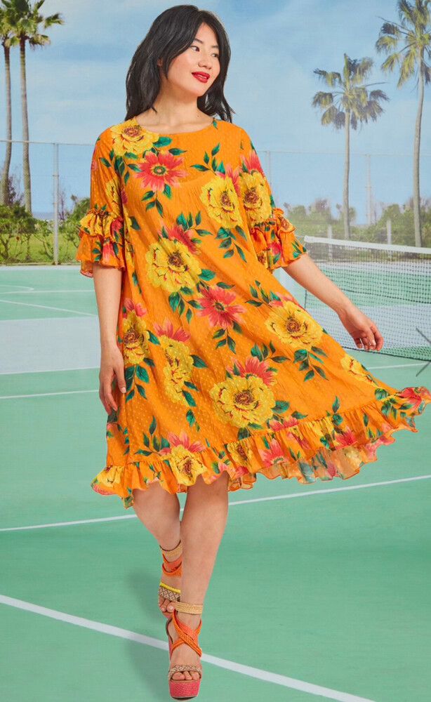 Trelise Cooper Luxury Designer Happy Sunshine Soirée French Riviera S Dress