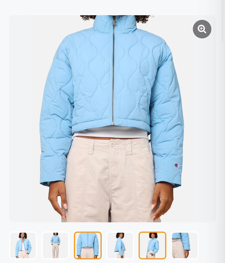 Champion Women’s Lifestyle Cropped Puffer Jacket