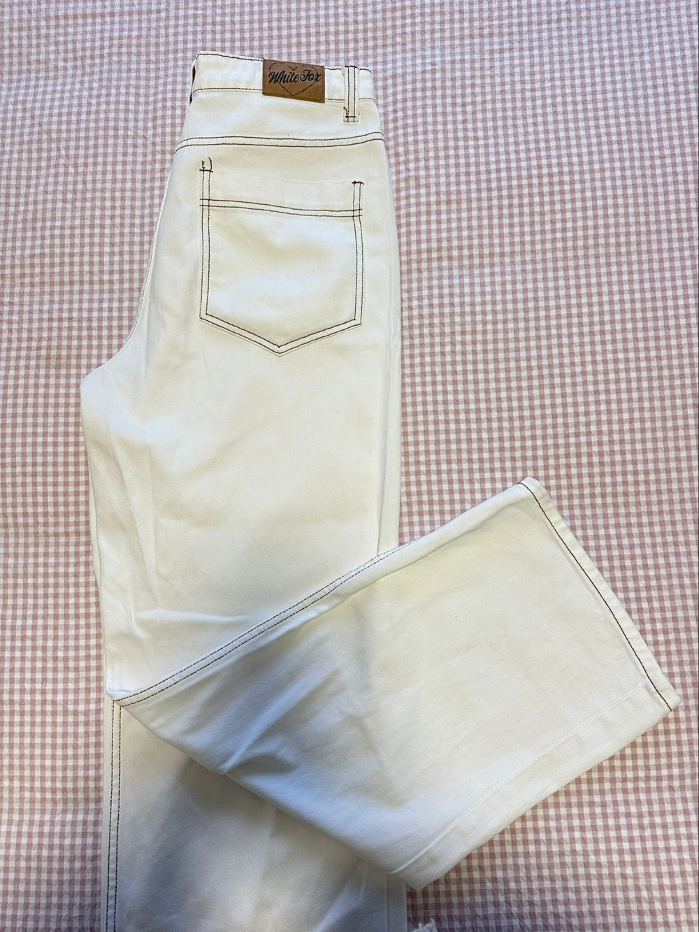 White Fox Wide Leg Jeans