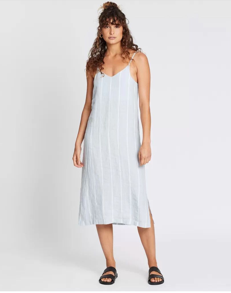 Assembly Label - Linen Slip Dress on Designer Wardrobe