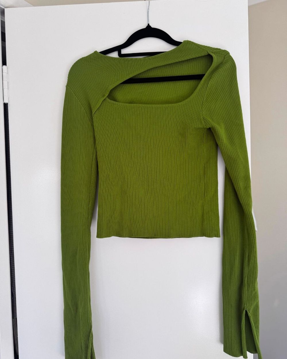 NAKD Longsleeved asymmetric cut-out top