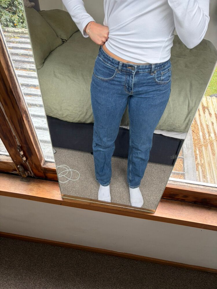 Motel Rocks Low Rise Parallel Jeans