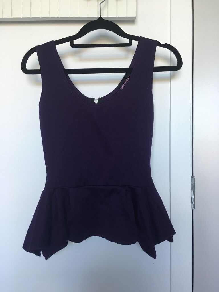 Boohoo Purple Top