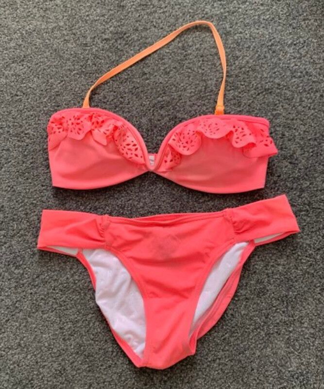 Roxy Pink Bikini Set Size M