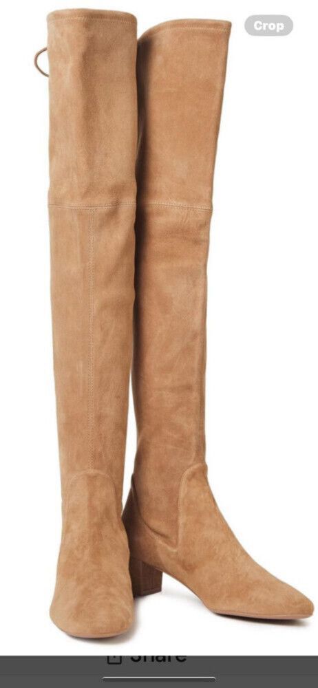 Estelleland Camel Over-the-Knee Boots