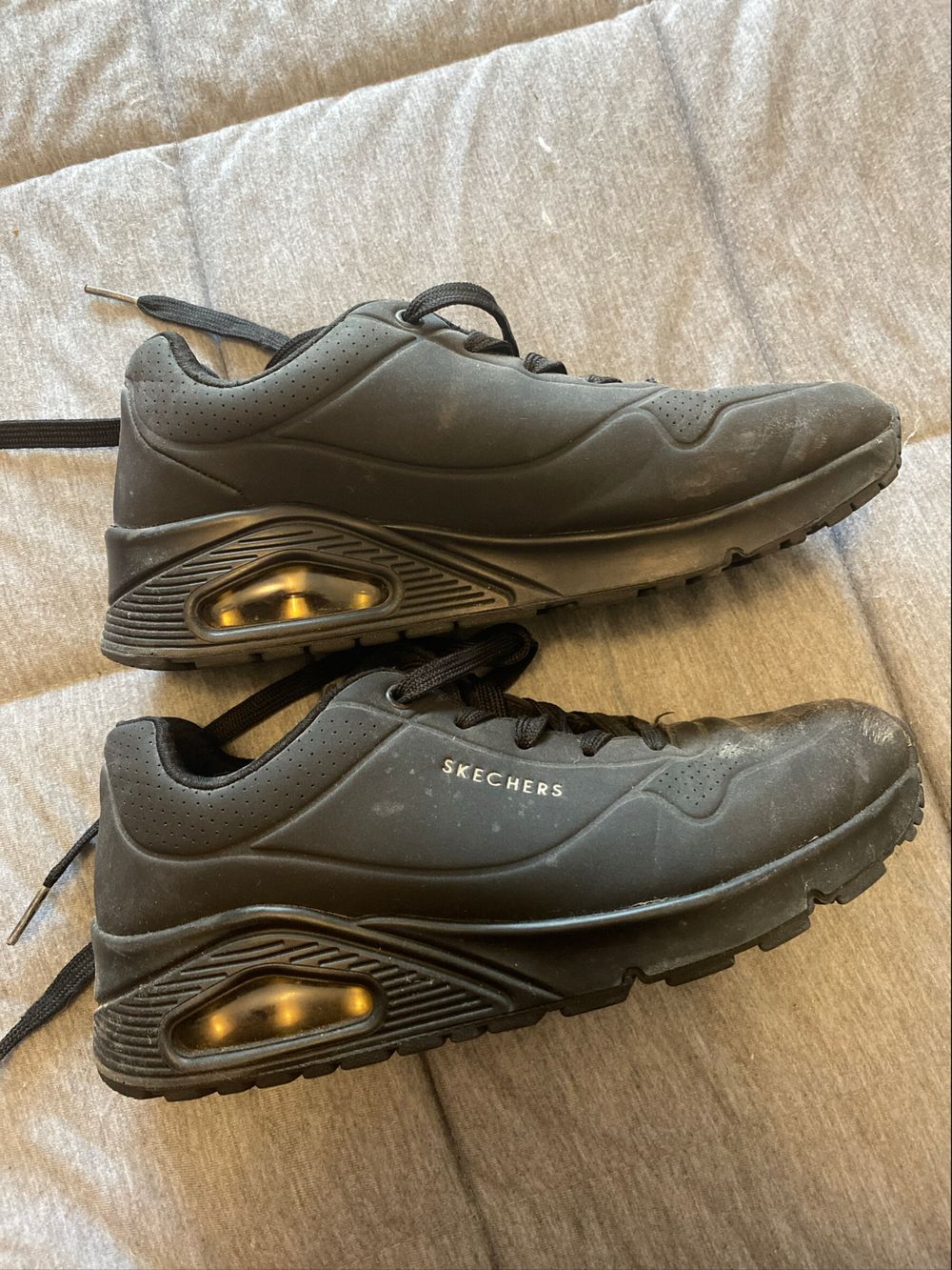Skechers Black Sneakers size 8