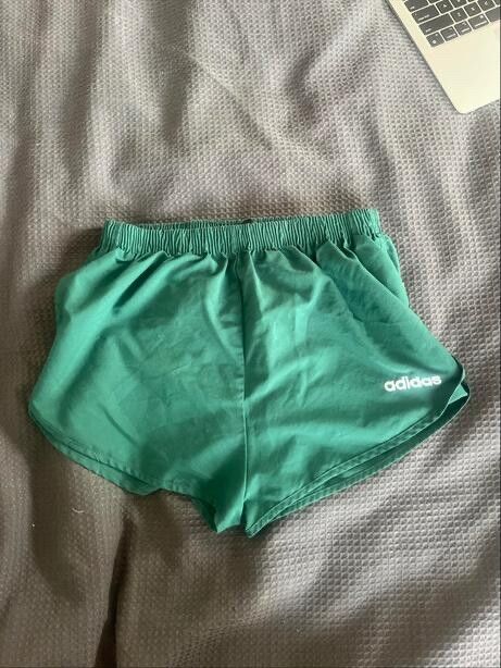 Vintage Adidas Green Shorts