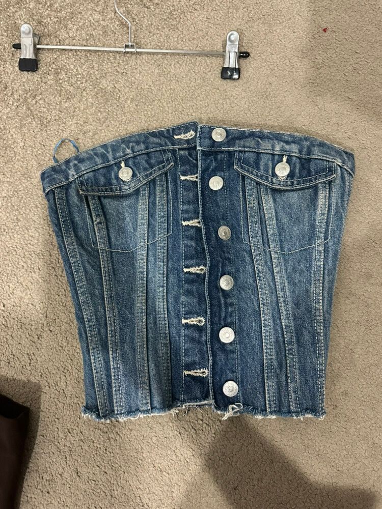 Zara Denim Corset