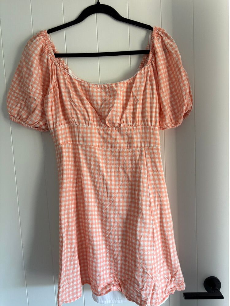 Gingham Mini Dress
