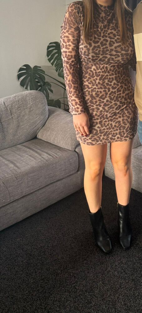 Leopard Print Dress