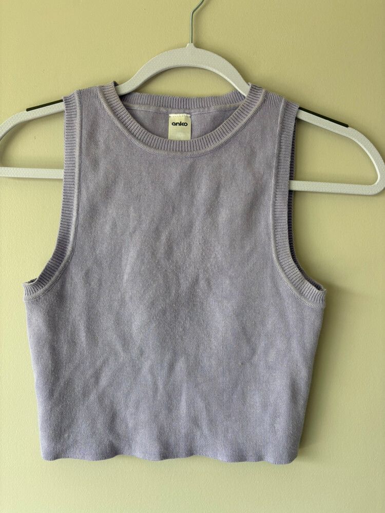 Anko Purple Knit Top