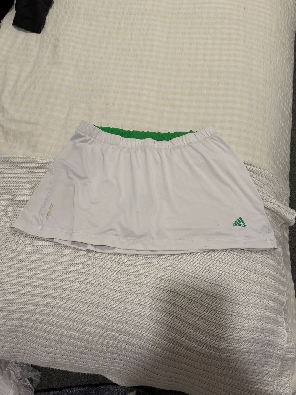 Adidas Barricade White Tennis Skort