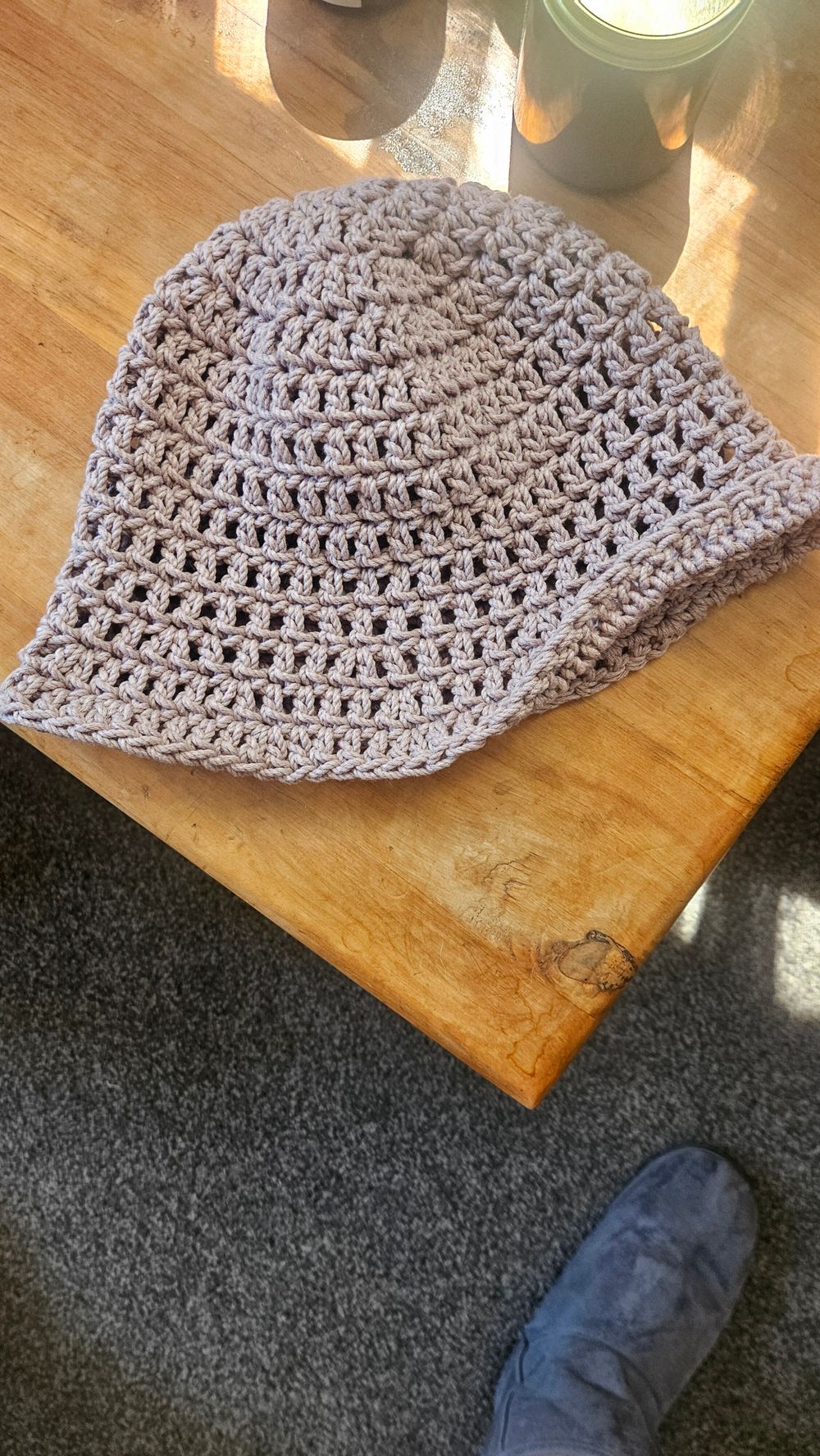 Certified organic cotton hat