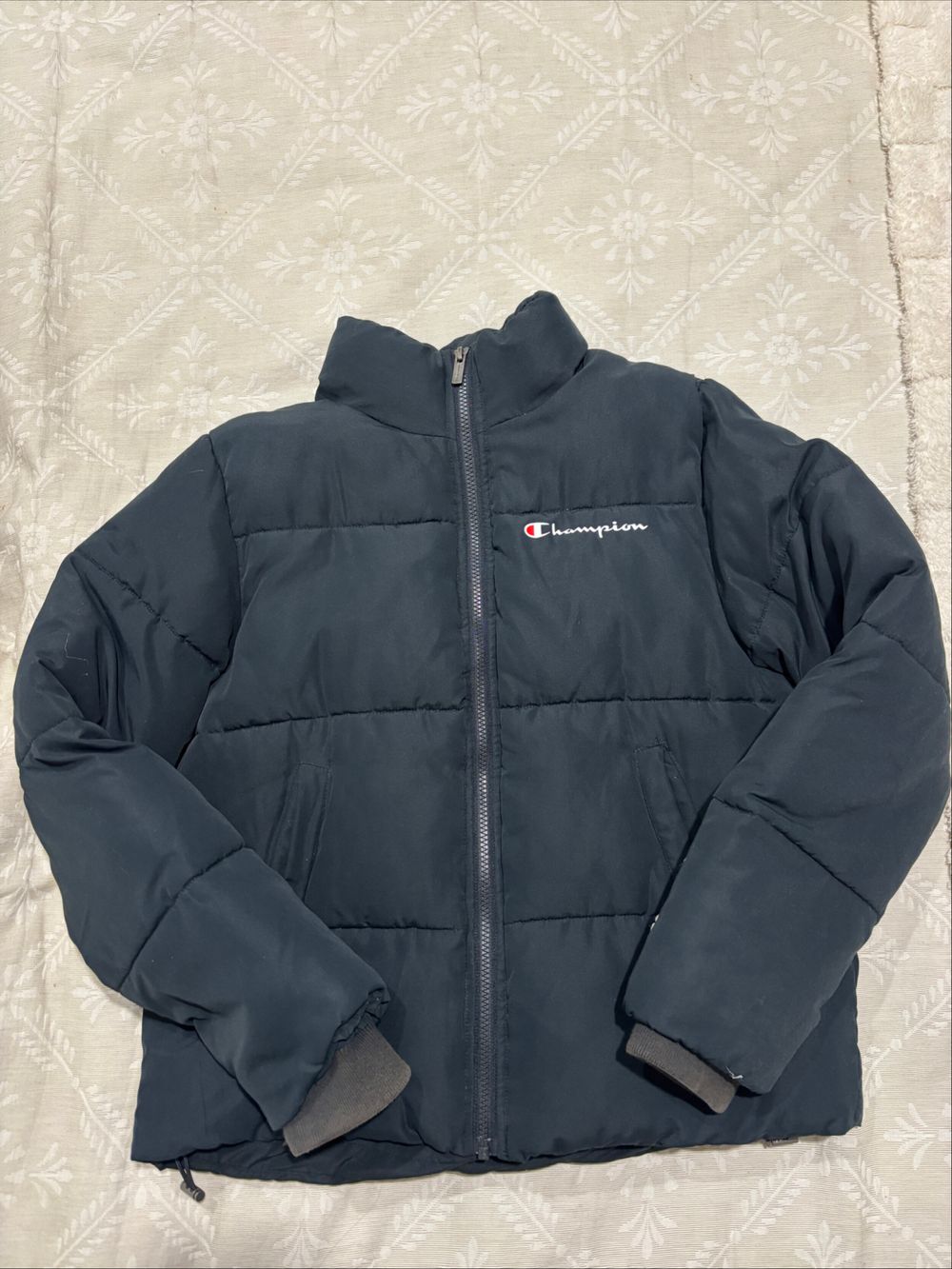 Champion black puffer jacket