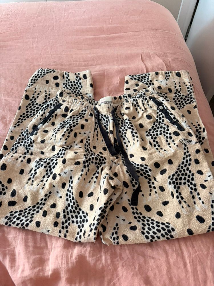 Peteralexander Beige Black Pants