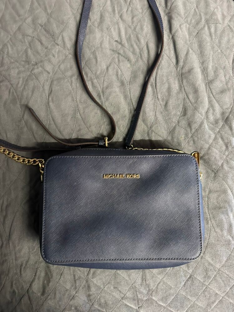 Michael Kors Blue Crossbody Bag