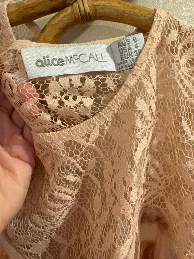 Alice Mccall Lace Playsuit