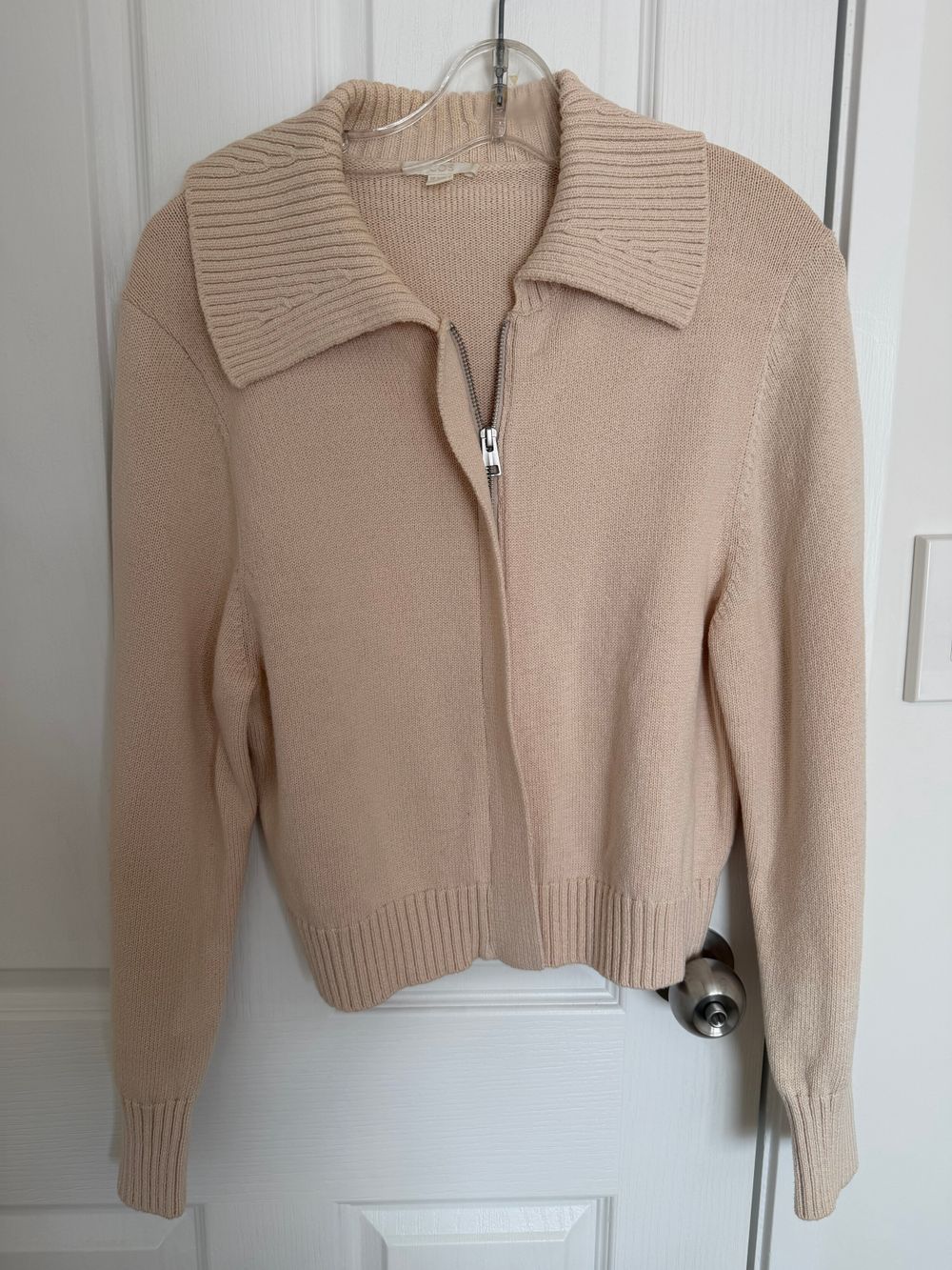 COS Zip Up Knit Jacket